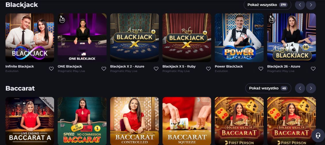 bdmbet Casino Games Screenshot